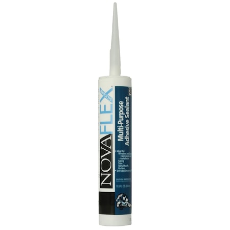 Novagard 02-MX001700 NovaFlex Multi-Purpose Adhesive Sealant - 10.3 Oz., Canvas